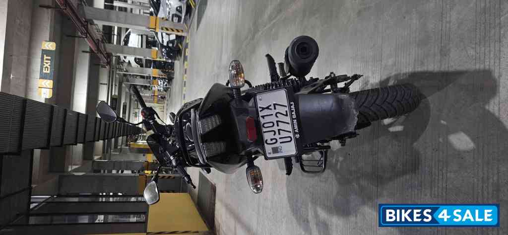 Black & Grey Bajaj Pulsar 125 Neon Disc Single Seat