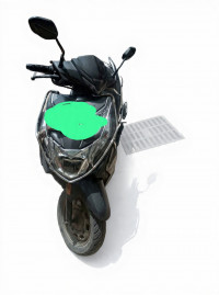 Grey Honda Dio BS6