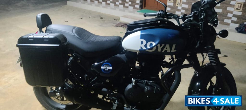 Rebel Blue Royal Enfield Hunter 350 Metro Rebel Blue Royal Enfield Hunter 350 Metro