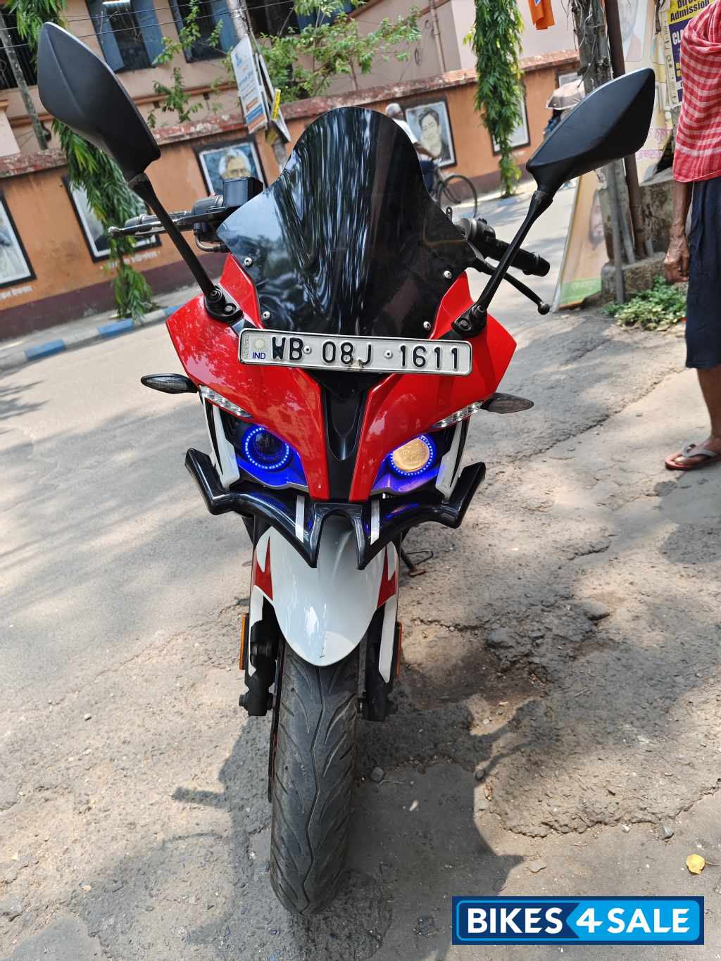 Racing Red Bajaj Pulsar RS 200 BS6