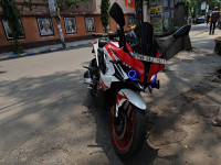Racing Red Bajaj Pulsar RS 200 BS6