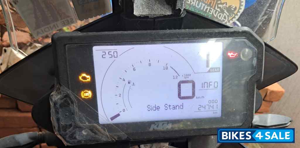 Black Orange KTM 250 Adventure 2021