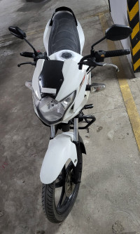 White Suzuki GS 150R
