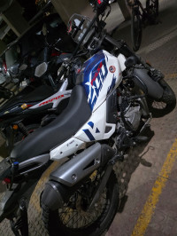 White Blue Hero Xpulse 200 4V
