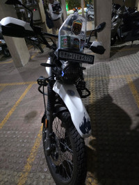 White Blue Hero Xpulse 200 4V