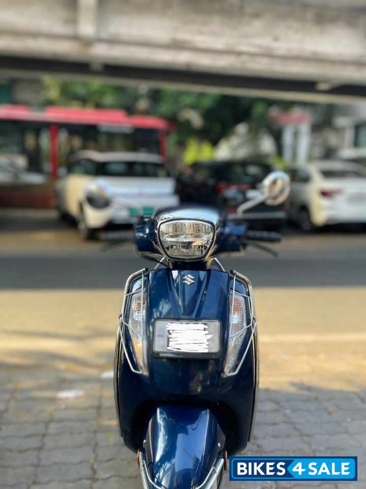 Blue Suzuki Access 125 BS6 Blue Suzuki Access 125 BS6