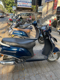Blue Suzuki Access 125 BS6