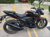 Black And Red TVS Apache RTR 200 4V ABS