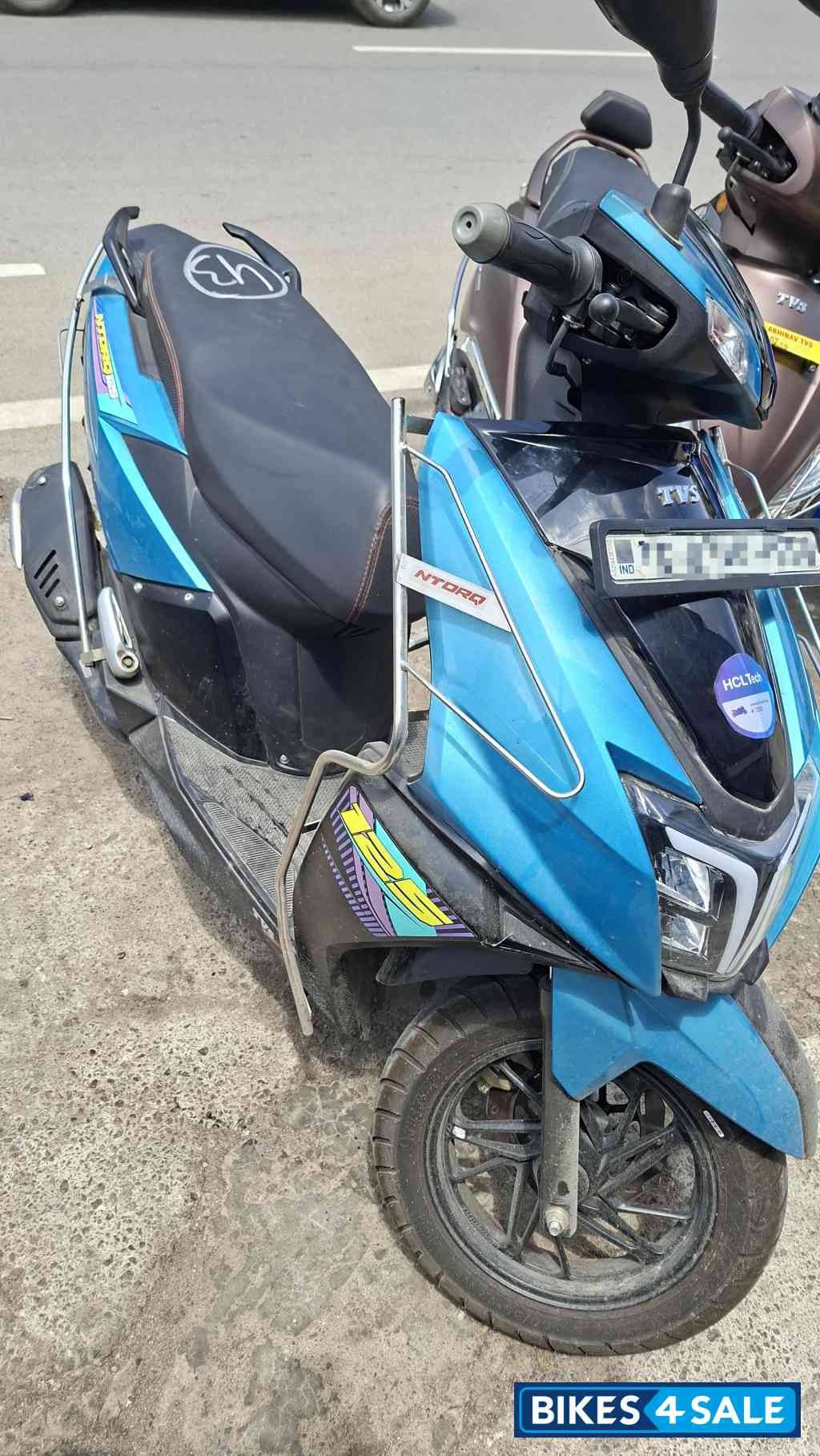 Blue TVS NTORQ 125