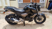 Black Yamaha FZ-S FI V3