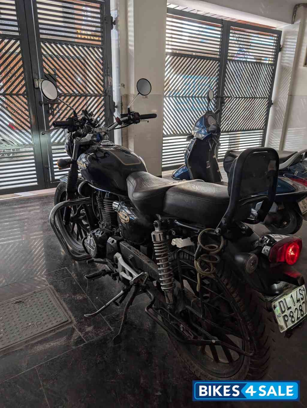 Black Honda CB350C DLX Pro Special Edition