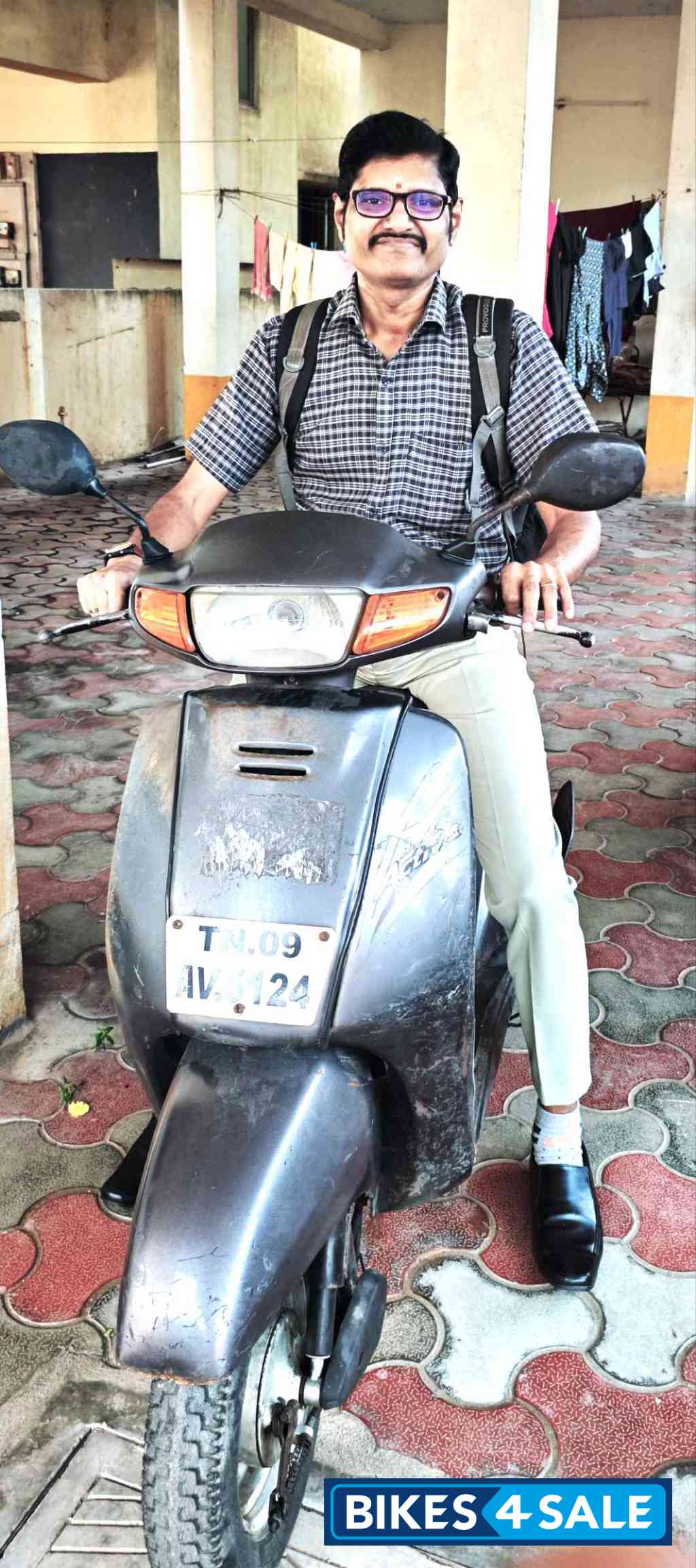 Grey Honda Activa Grey Honda Activa