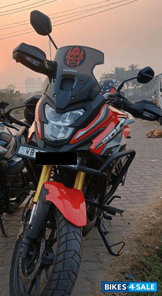 Sports Red Honda CB200X Sports Red Honda CB200X