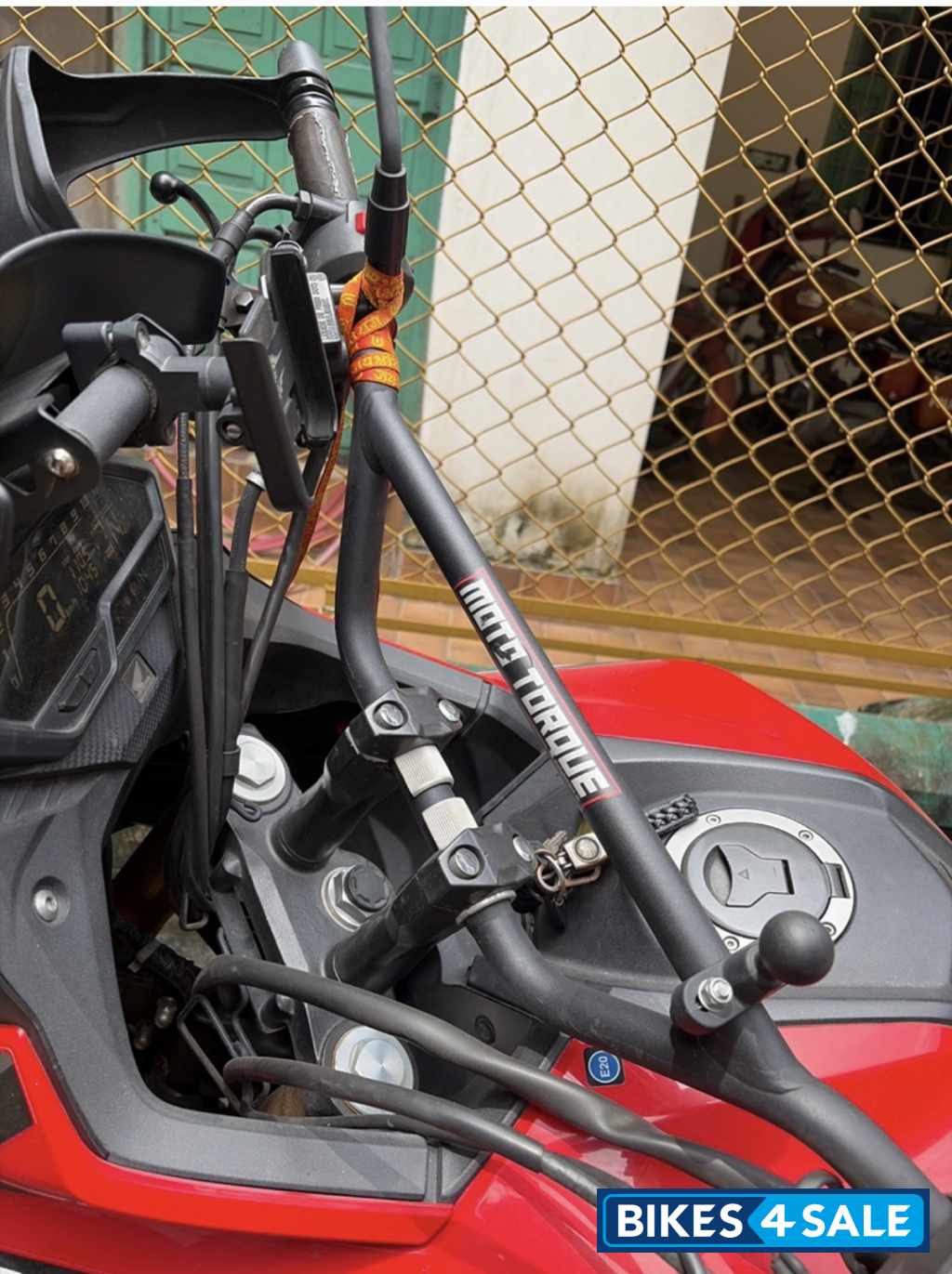 Sports Red Honda CB200X Sports Red Honda CB200X