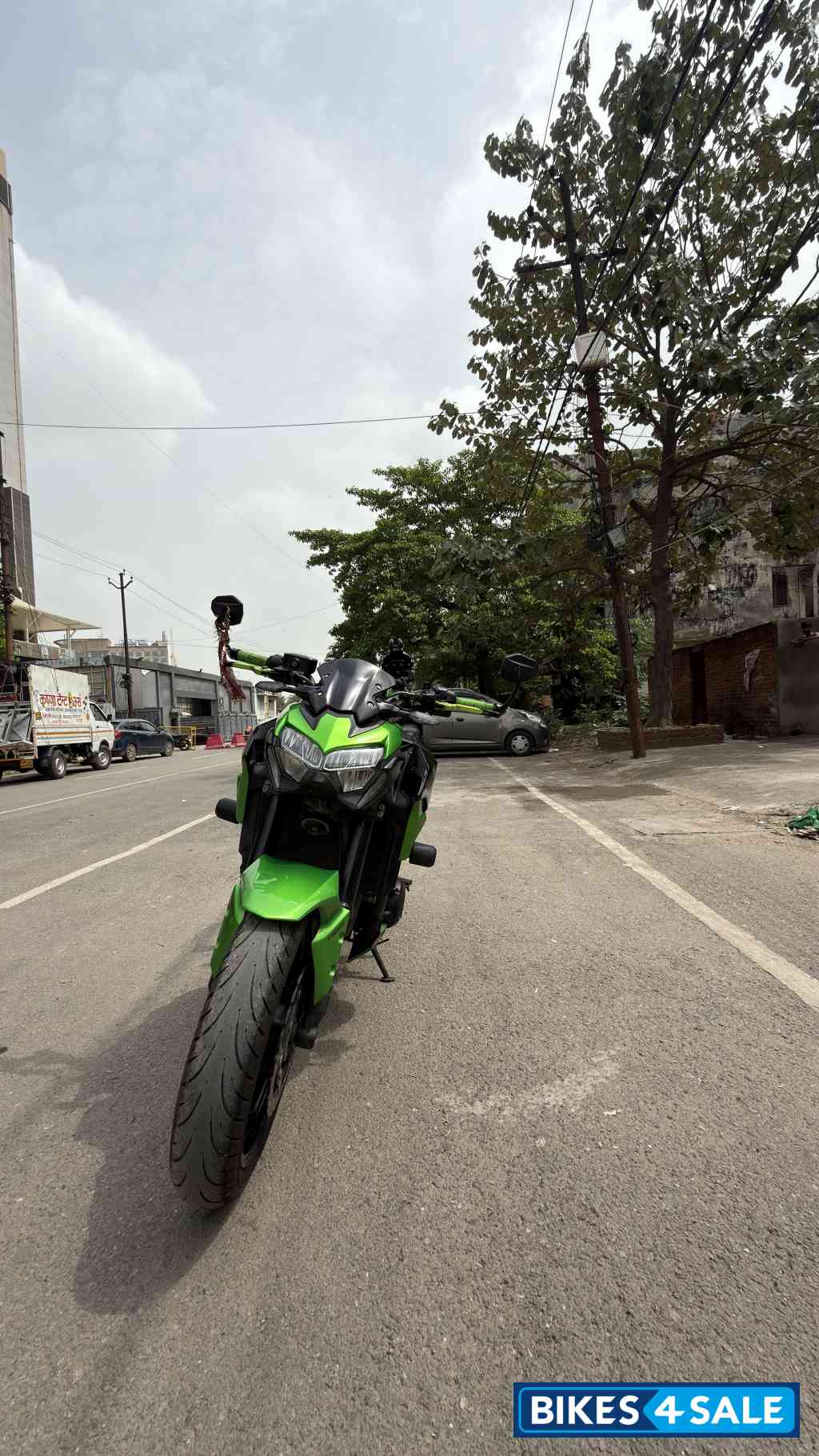 Candy Lime Green Kawasaki Z900 ABS