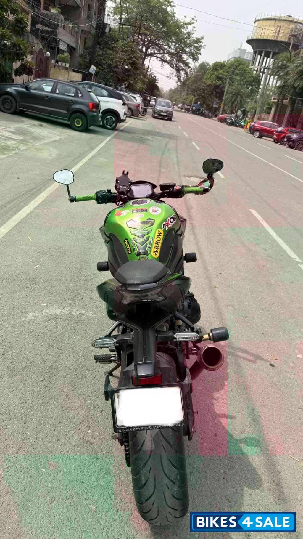 Candy Lime Green Kawasaki Z900 ABS