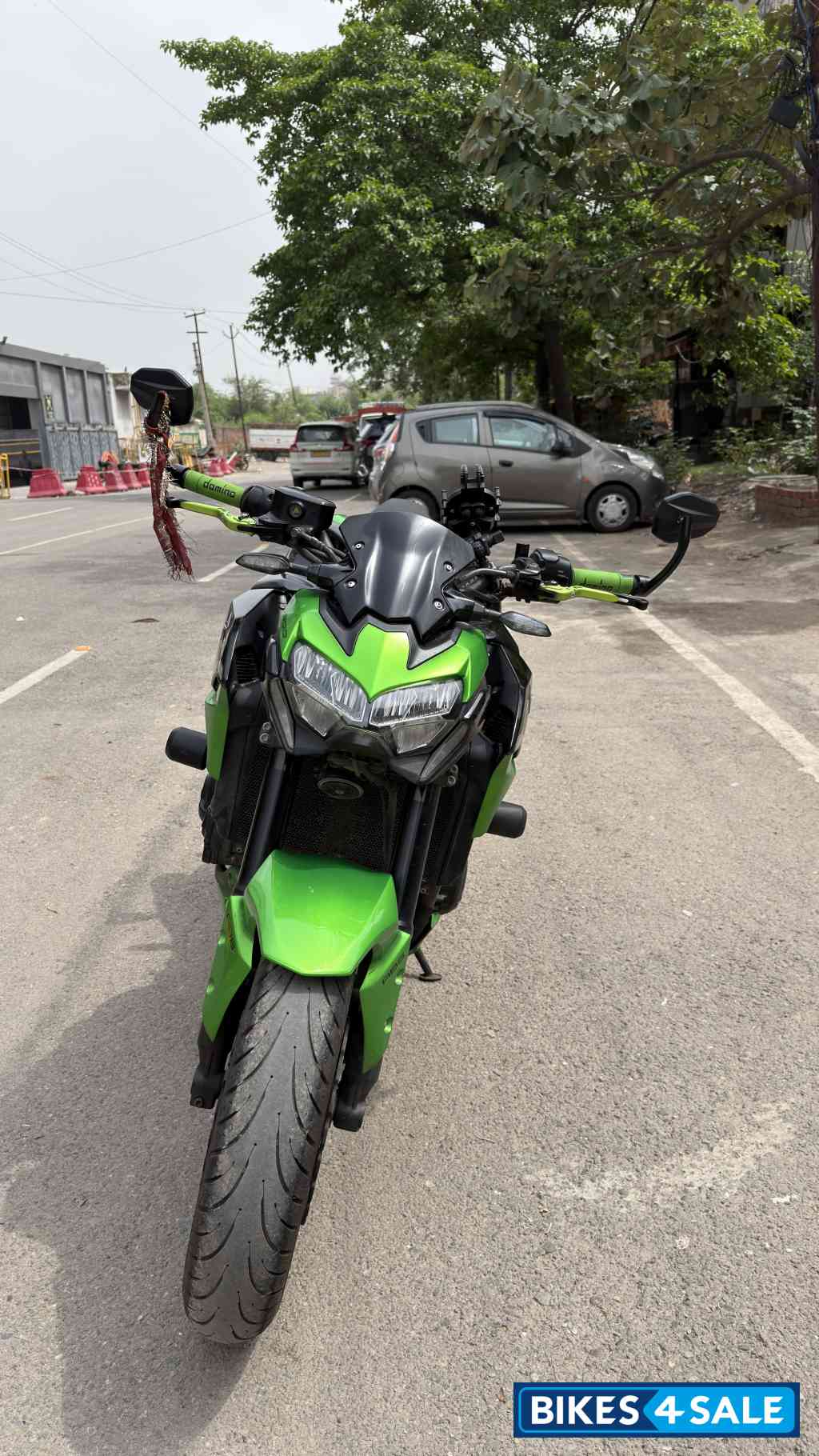 Candy Lime Green Kawasaki Z900 ABS