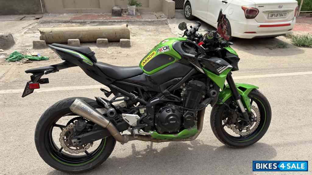 Candy Lime Green Kawasaki Z900 ABS