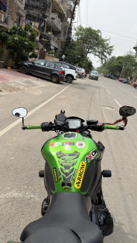 Candy Lime Green Kawasaki Z900 ABS