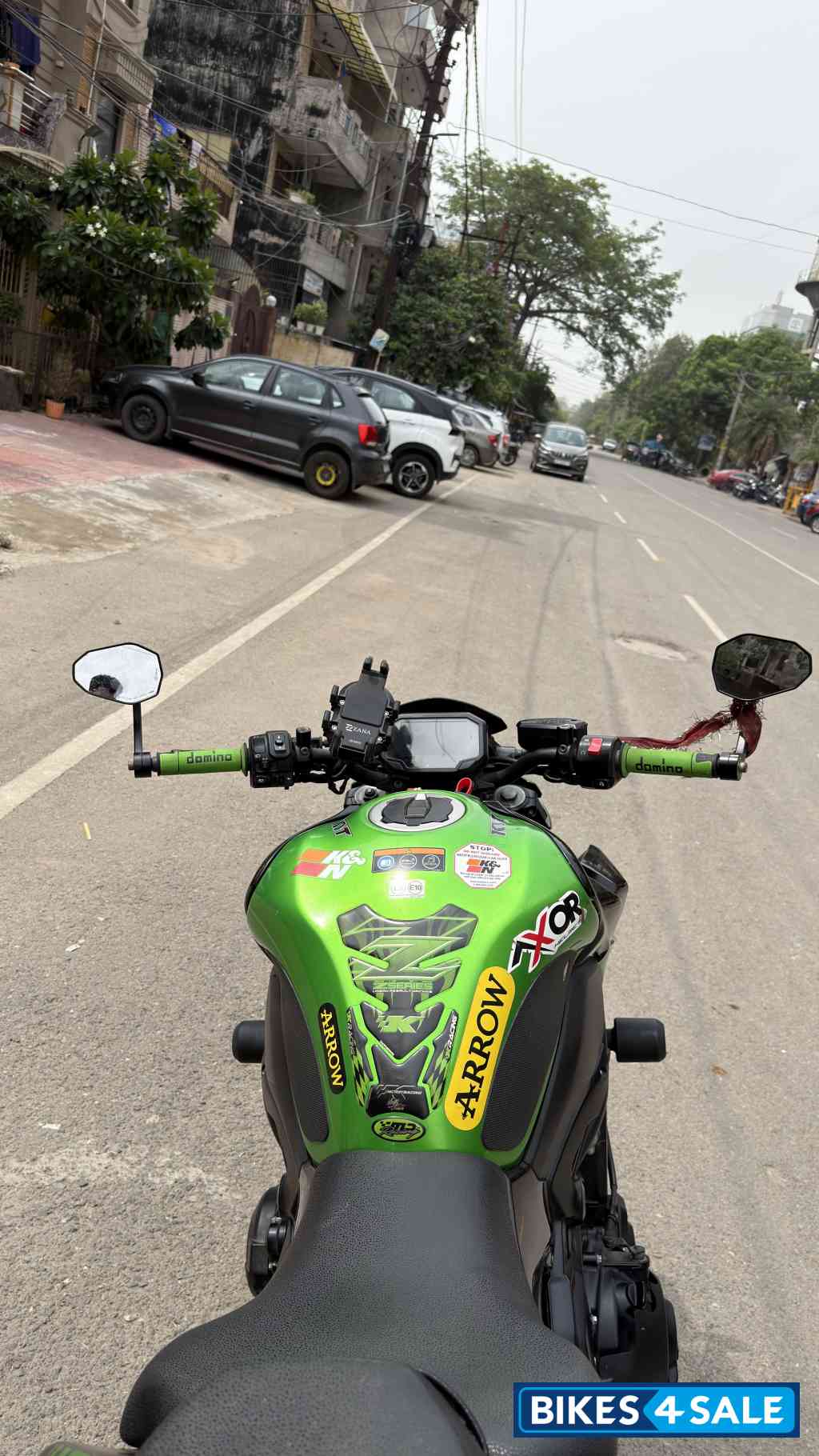 Candy Lime Green Kawasaki Z900 ABS