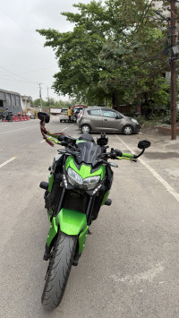 Candy Lime Green Kawasaki Z900 ABS