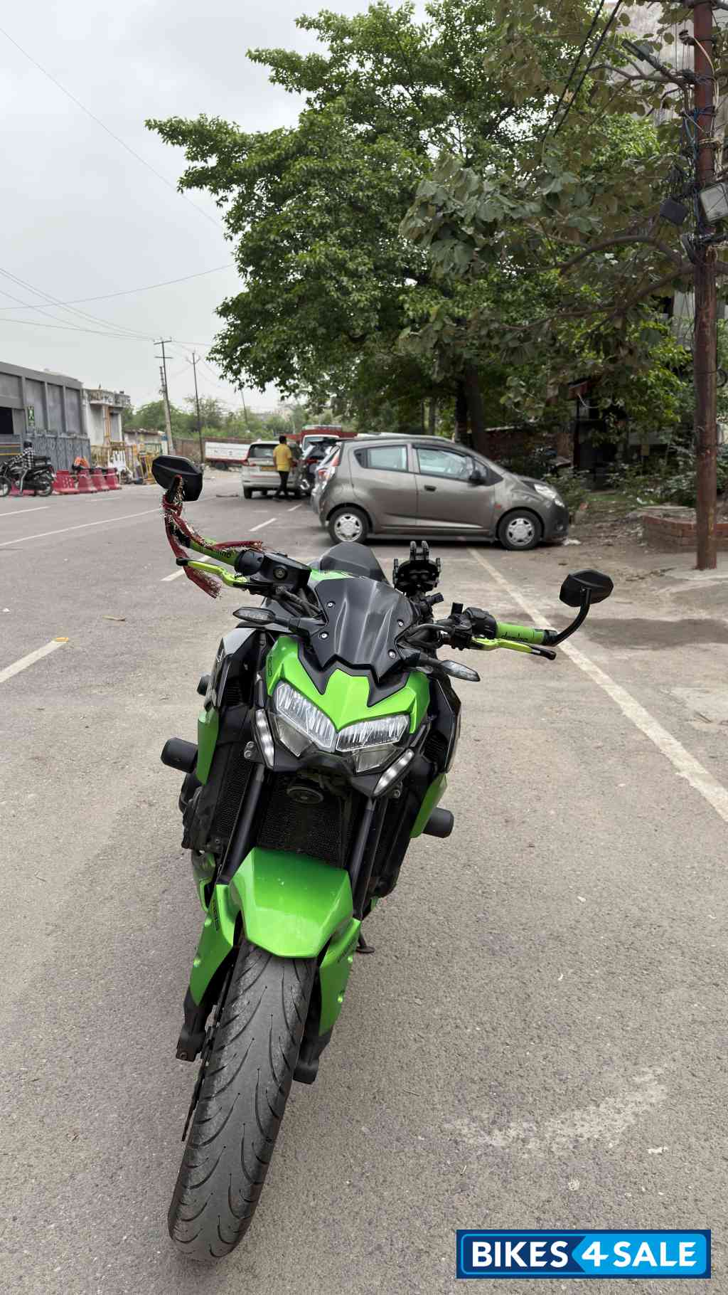 Candy Lime Green Kawasaki Z900 ABS
