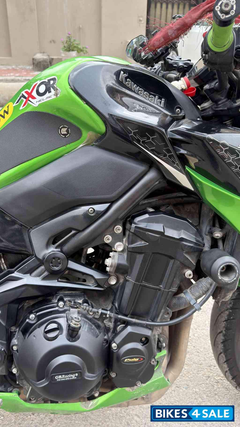Candy Lime Green Kawasaki Z900 ABS