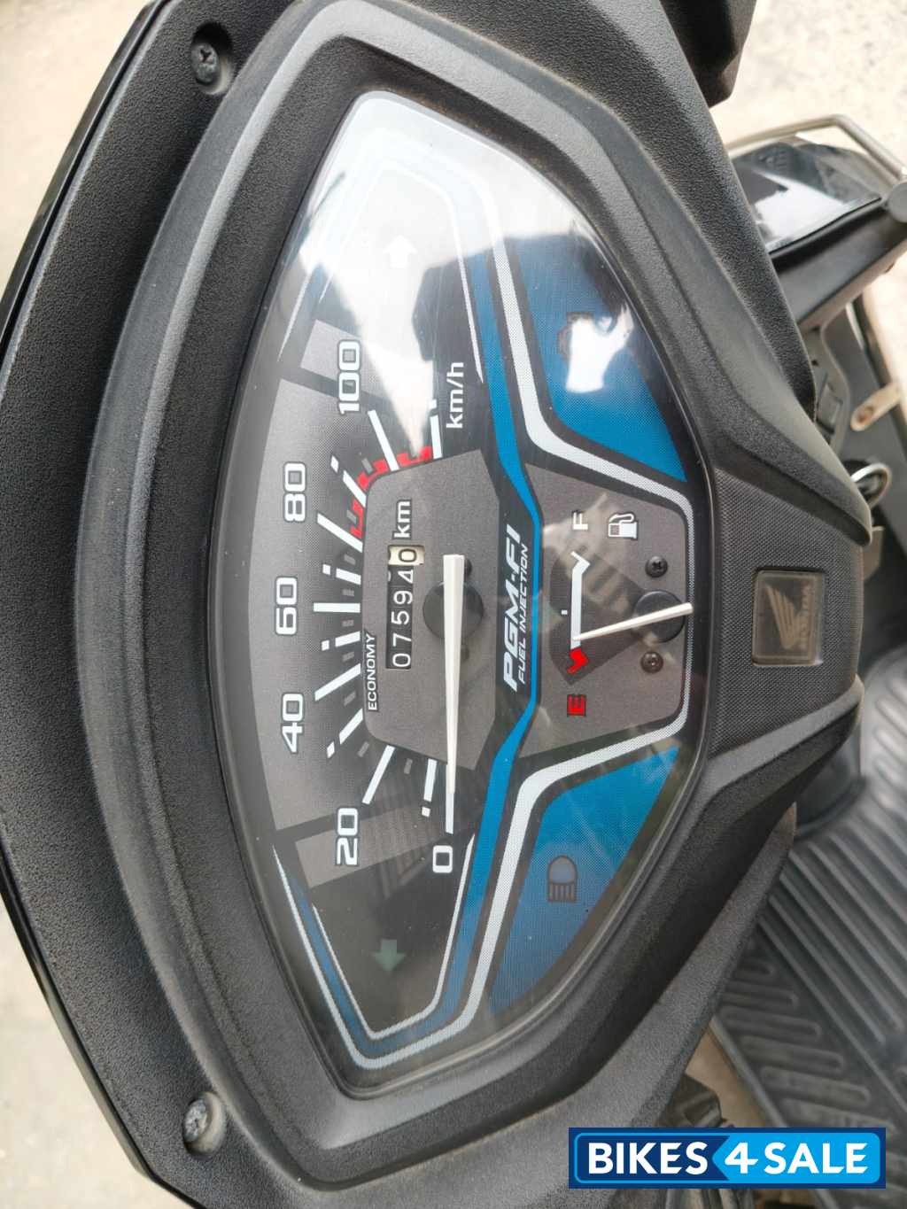 Black Honda Activa 6G Dlx