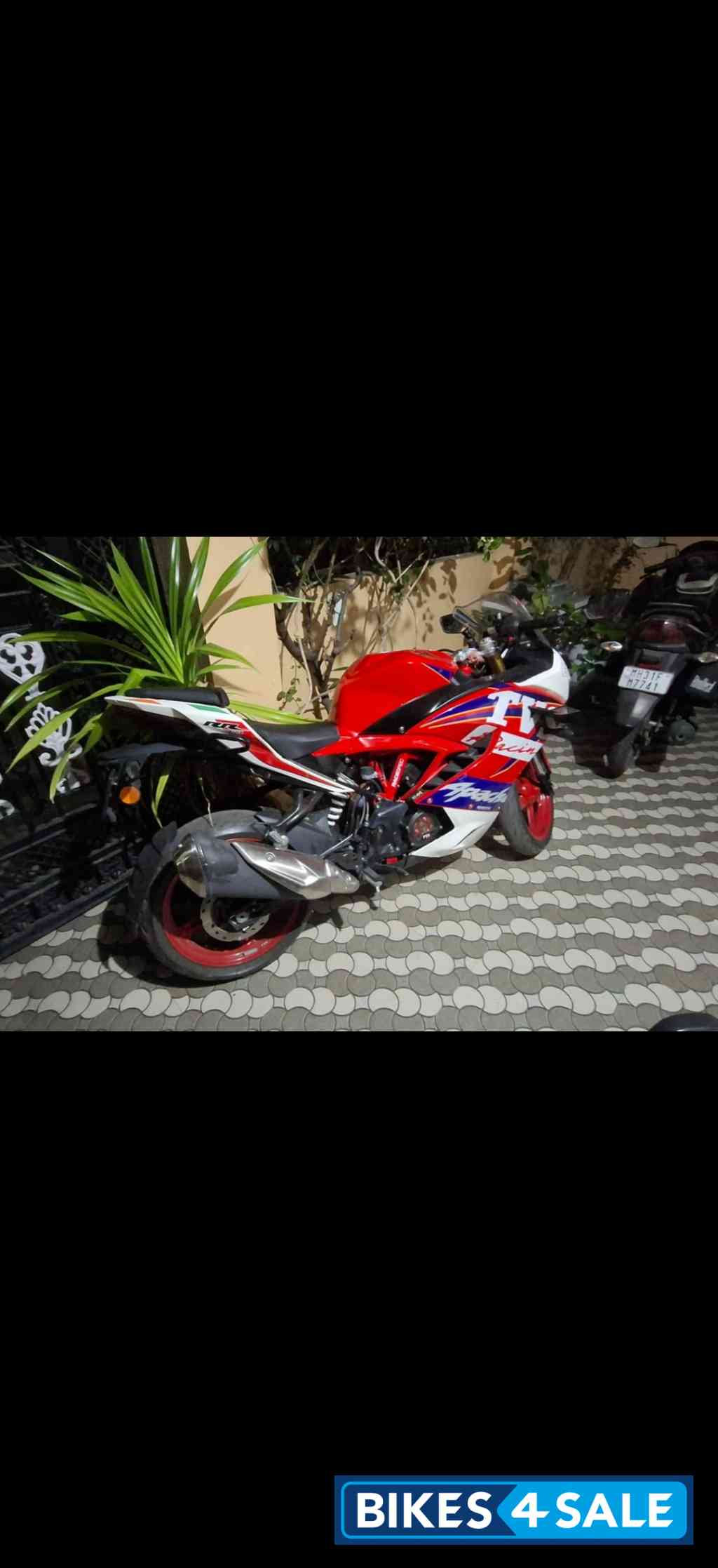 Graphic Red TVS Apache RR 310 Graphic Red TVS Apache RR 310
