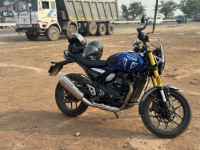 Caspian Blue Triumph Speed 400