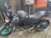 Grey-blue Yamaha FZ-S FI Hybrid