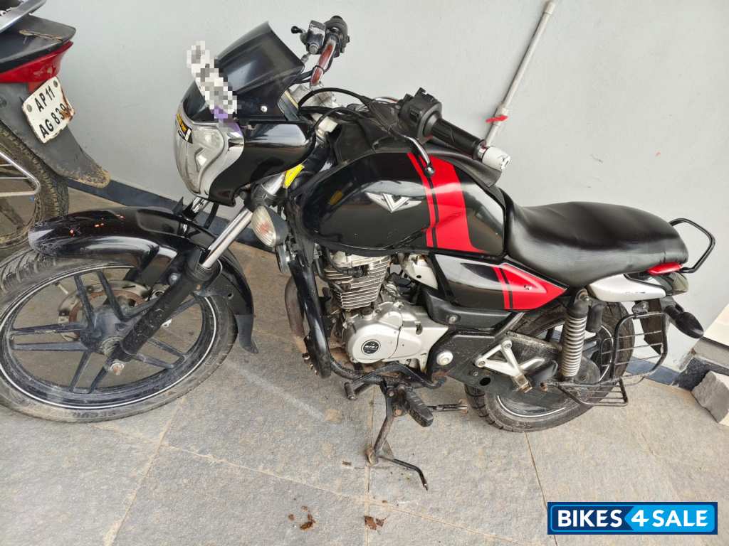 Black And Red Bajaj V15