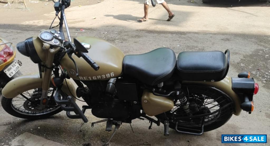 Military Color Royal Enfield Classic 350 Dual Channel BS6 Military Color Royal Enfield Classic 350 Dual Channel BS6