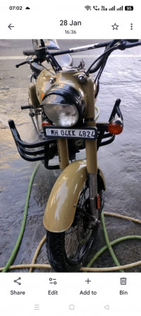 Military Color Royal Enfield Classic 350 Dual Channel BS6