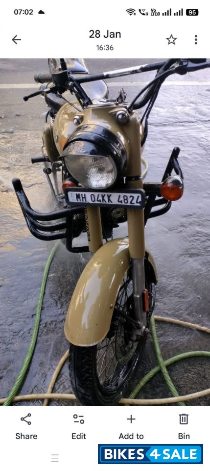 Military Color Royal Enfield Classic 350 Dual Channel BS6 Military Color Royal Enfield Classic 350 Dual Channel BS6