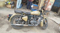 Military Color Royal Enfield Classic 350 Dual Channel BS6