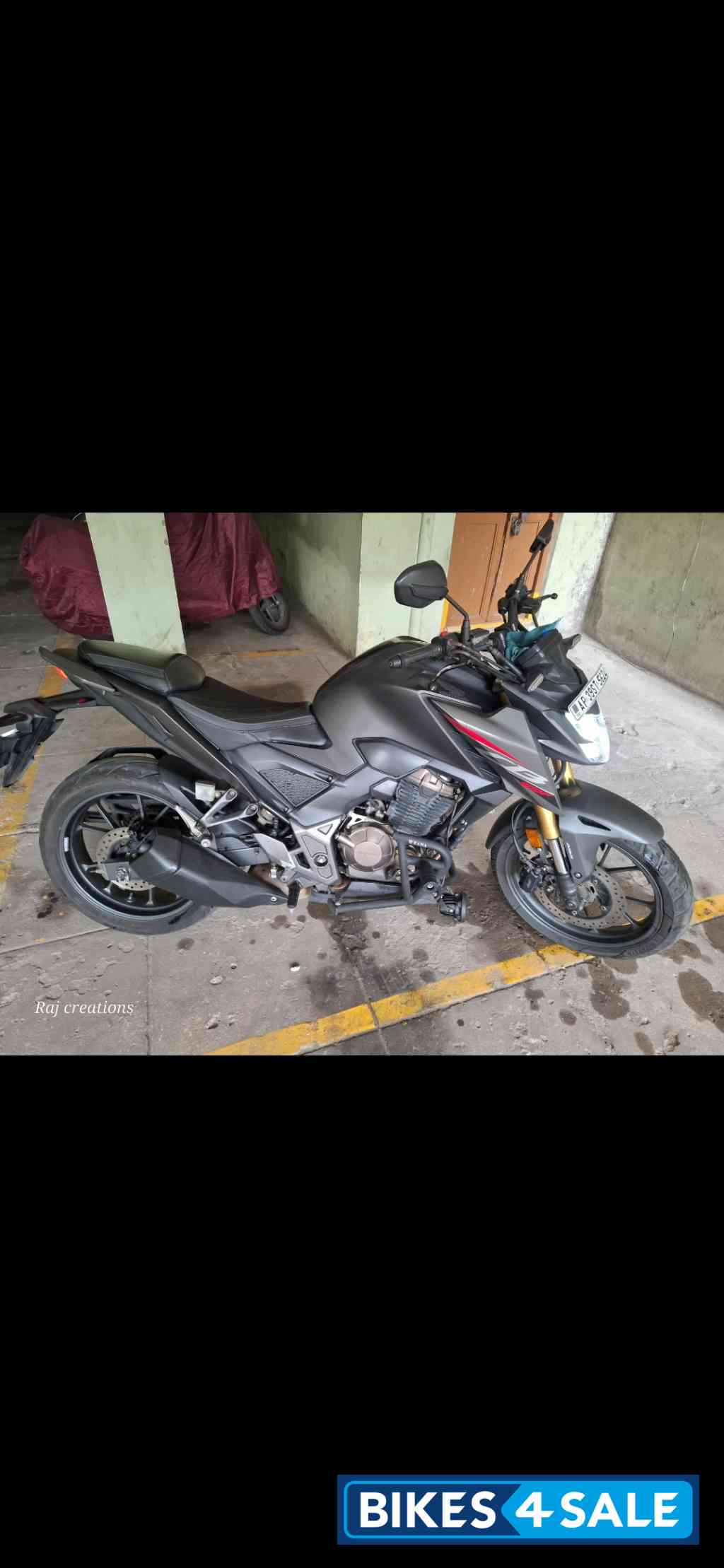 Gray Honda CB300F Deluxe Pro