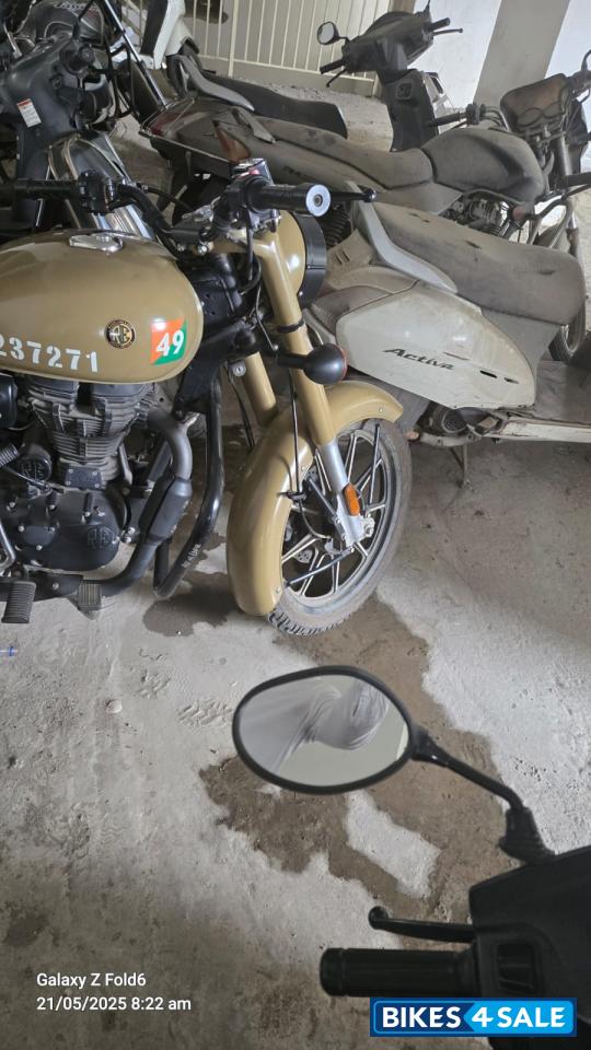 Sand Colour Royal Enfield Classic 350 BS VI
