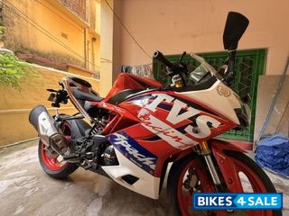 Red And White TVS Apache RR 310 BTO