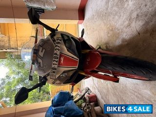 Red And White TVS Apache RR 310 BTO