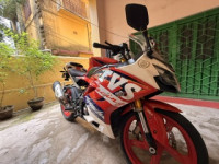Red And White TVS Apache RR 310 BTO