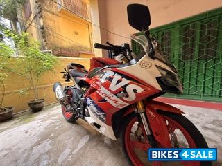 Red And White TVS Apache RR 310 BTO