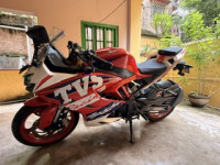 Red And White TVS Apache RR 310 BTO