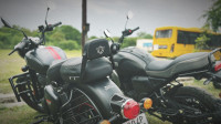 Stealth Black Royal Enfield Classic 350 BS VI