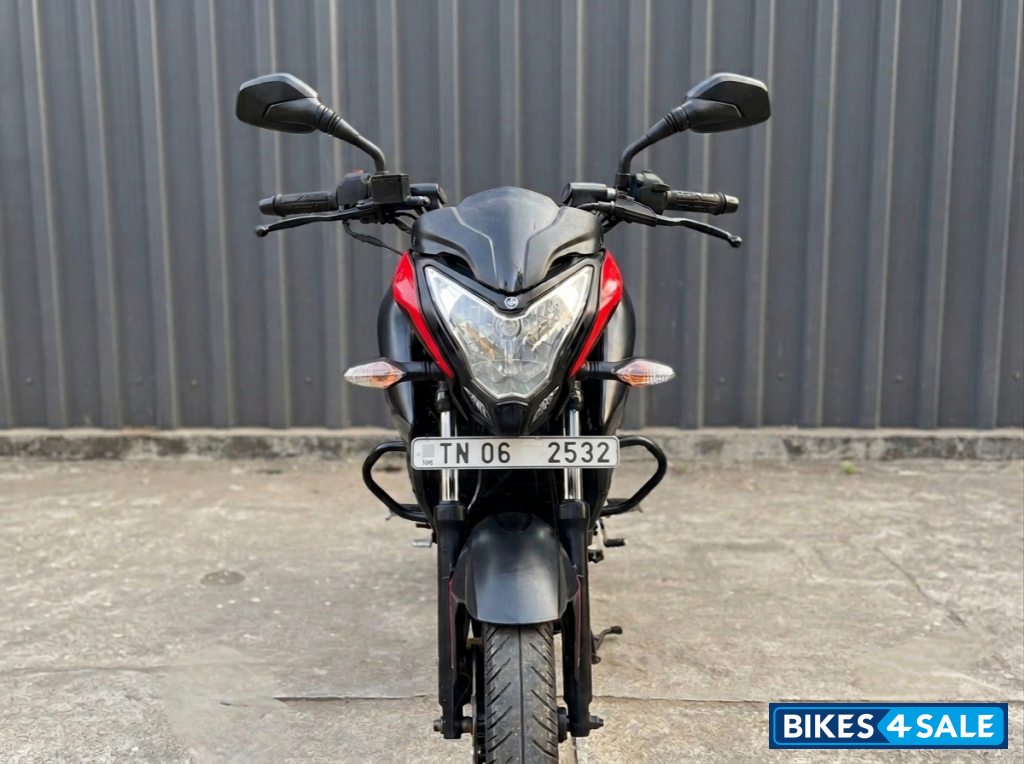 Red/black Bajaj Pulsar NS 160