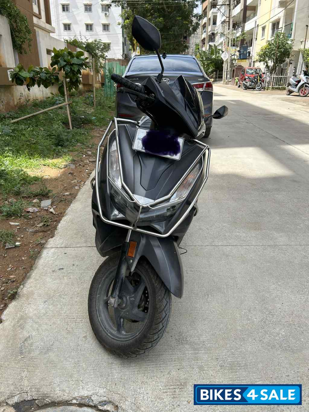 Mat Black Honda Grazia 125 Sports Edition