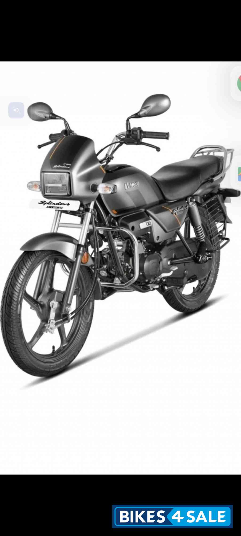 Matte Grey Hero Splendor Plus XTEC 2.0