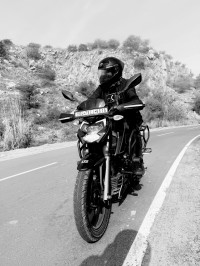 Black & Red TVS Apache RTR 200 4V 2020