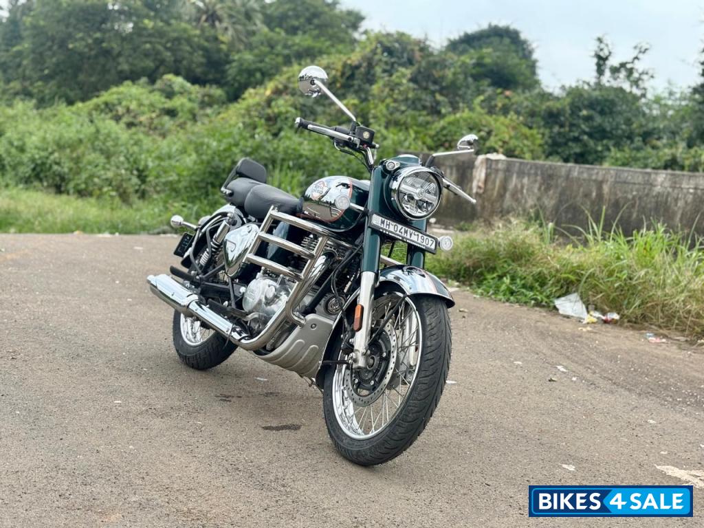 Royal Enfield Bullet Chrome emeralds green