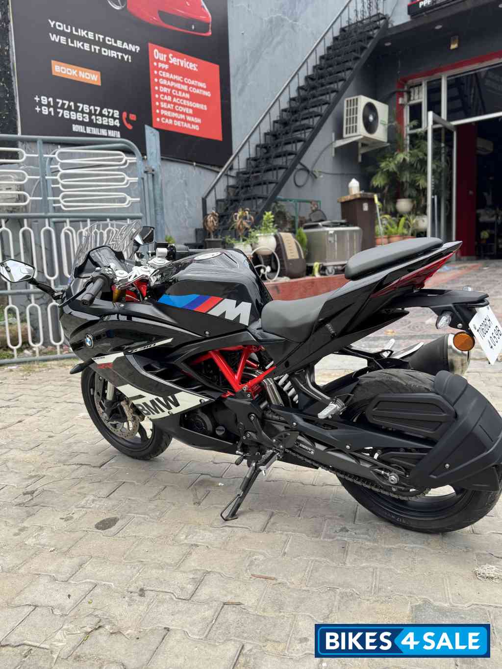 Black BMW G 310 RR